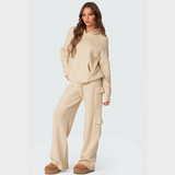 RELAXED KNIT CARGO SET