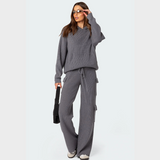 RELAXED KNIT CARGO SET