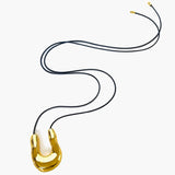 HORSESHOE ROPE NECKLACE