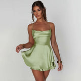 SILK CAMI DRESS