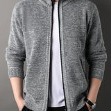 MONT COLLAR CARDIGAN JACKET